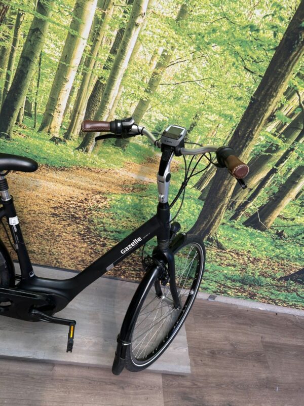Gazelle Grenoble C7 + HMB 400 WH Zwart Mat Dames 2021-53 cm - Afbeelding 3