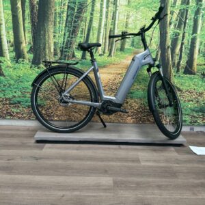 Bergamont BGM Bike E-Horizon N5e FH Belt Wave Grijs Mat Dames 2025-56 cm