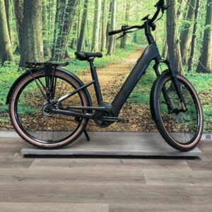 Bergamont BGM Bike E-Horizon SUV 20 Belt Wave Zwart Mat Dames 2025-50 cm