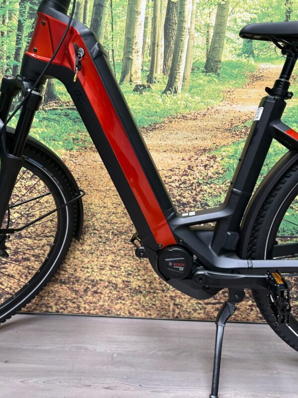 Bergamont BGM Bike E-Ville SUV Elite Zwart Mat / Oranje Dames 2024-50 cm - Afbeelding 4