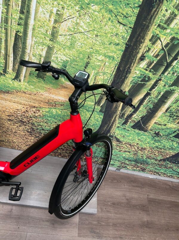 Cube SUPREME SPORT HYBRID PRO 625 RED/BLACK Rood Dames 2022-54 cm - Afbeelding 3