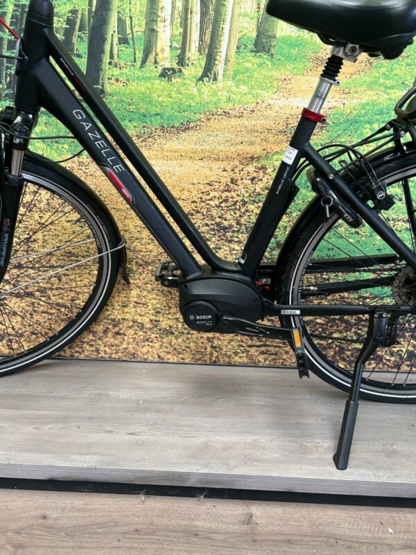 Gazelle Vento C7+ HMB 400WH Zwart Mat Dames 2019-53 cm - Afbeelding 4