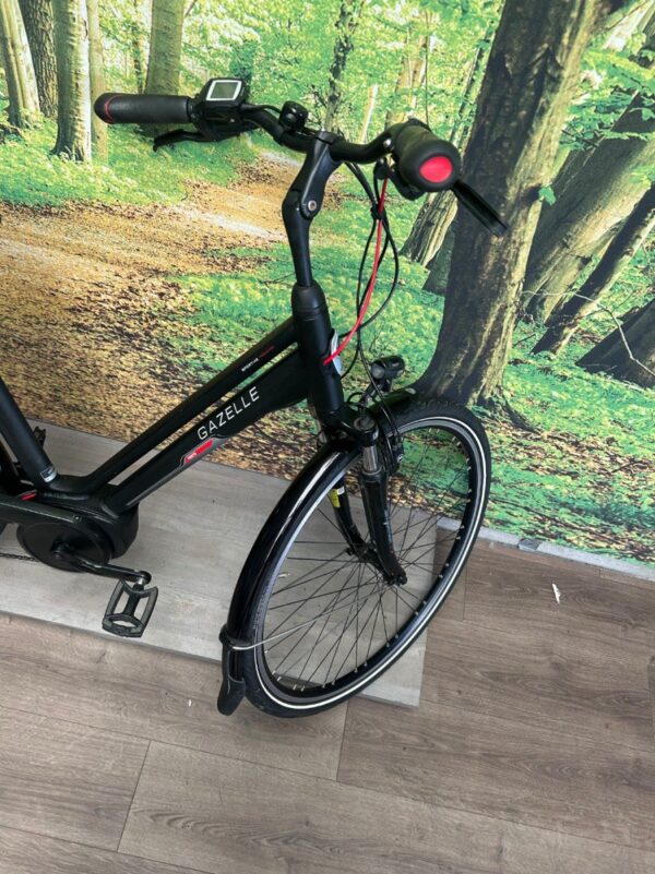 Gazelle Vento C7+ HMB 400WH Zwart Mat Dames 2019-53 cm - Afbeelding 3