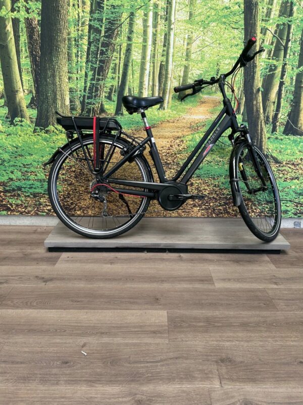 Gazelle Vento C7+ HMB 400WH Zwart Mat Dames 2019-53 cm