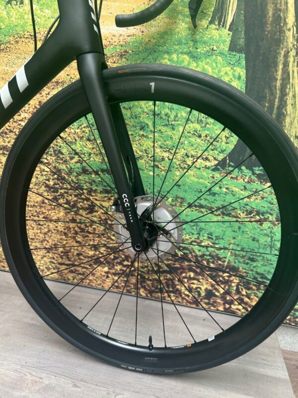 Giant TCR Advanced 1+ Disc Gunmetal Black Heren 2024-58 cm - Afbeelding 4