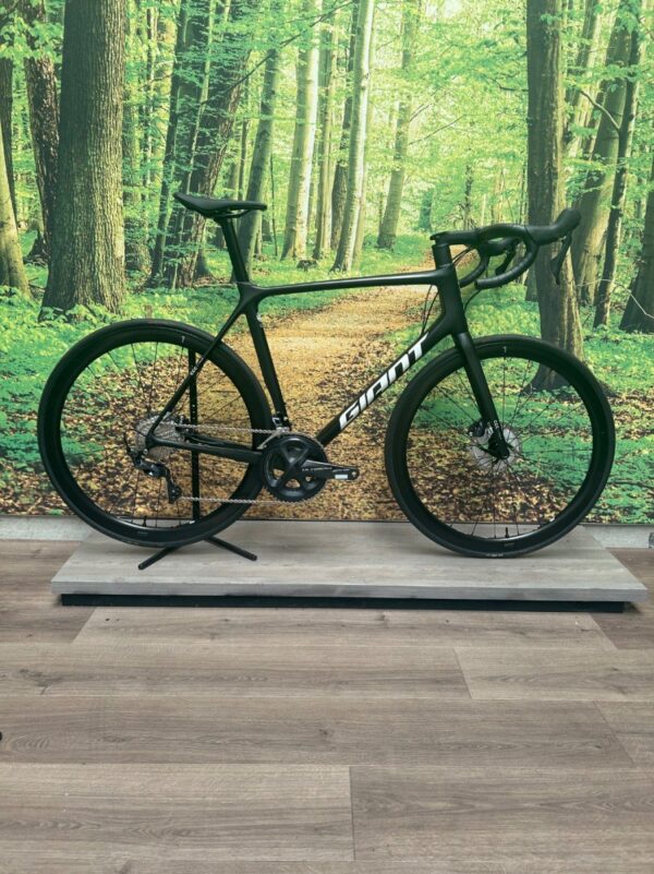 Giant TCR Advanced 1+ Disc Gunmetal Black Heren 2024-58 cm