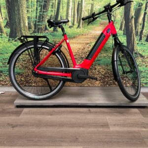 Gazelle Ultimate C8+ HMB 500 WH Rood Dames monotube 2021-57 cm