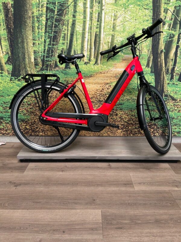 Gazelle Ultimate C8+ HMB 500 WH Rood Dames monotube 2021-57 cm