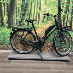 Batavus Quip E-Go Cargo 400Wh Zwart Mat Dames 2020-61 cm