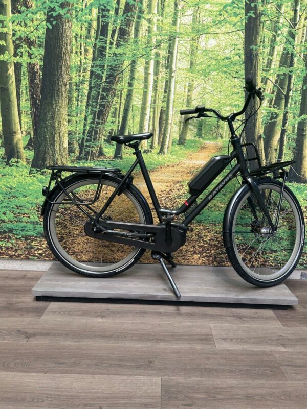 Batavus Quip E-Go Cargo 400Wh Zwart Mat Dames 2020-61 cm