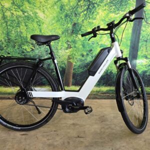 Riese & Muller Nevo city Met Nieuwe 500WH Accu en dropperpost Wit Dames 2018-55 cm