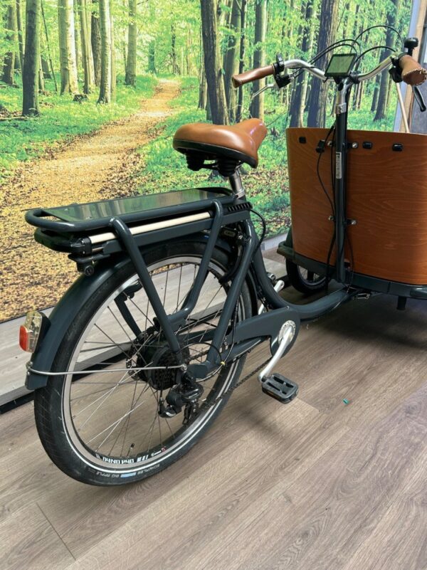Babboe CURVE-E BAKFIETS MET NIEUWE MOTOR Grijs Dames 2021-50 cm - Afbeelding 2