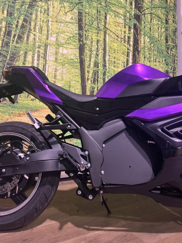 Pinganda Yun SPORT MOTORFIETS R1 ZR 12000 WATT Purple / Black 2025 - Afbeelding 4